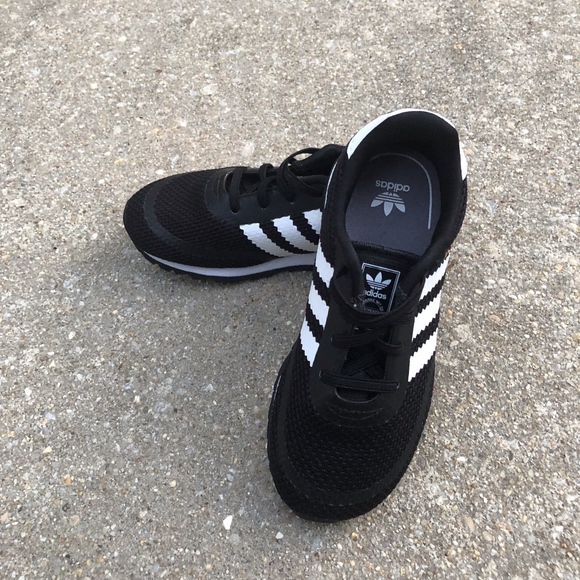 adidas Other - Adidas Kids Size 10 Slip on Sneakers Ortholite EUC